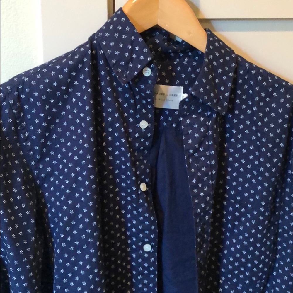 Shades of Grey by Michael Cohen Button Down M